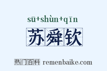 苏舜钦是什么意思的图片